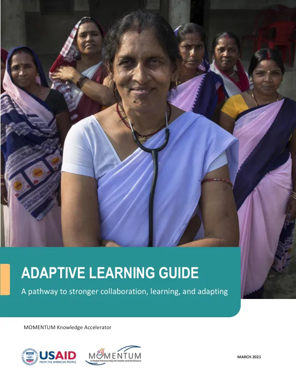 Adaptive Learning Guide: A pathway to stronger collaboration, learning, and adapting