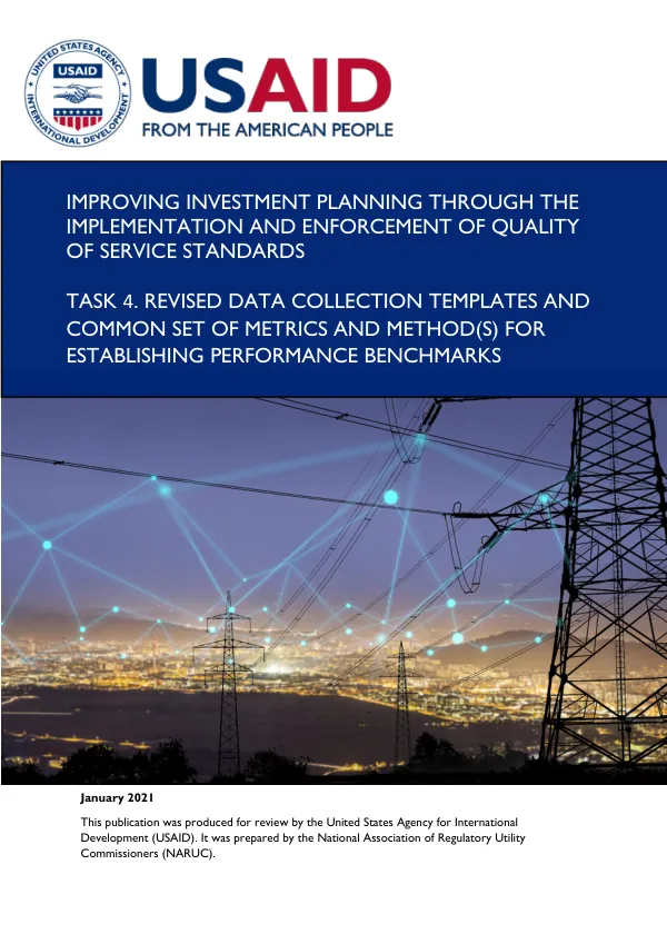 Improving Investment Planning Through the Implementation and Enforcement of Quality of Service Standards
