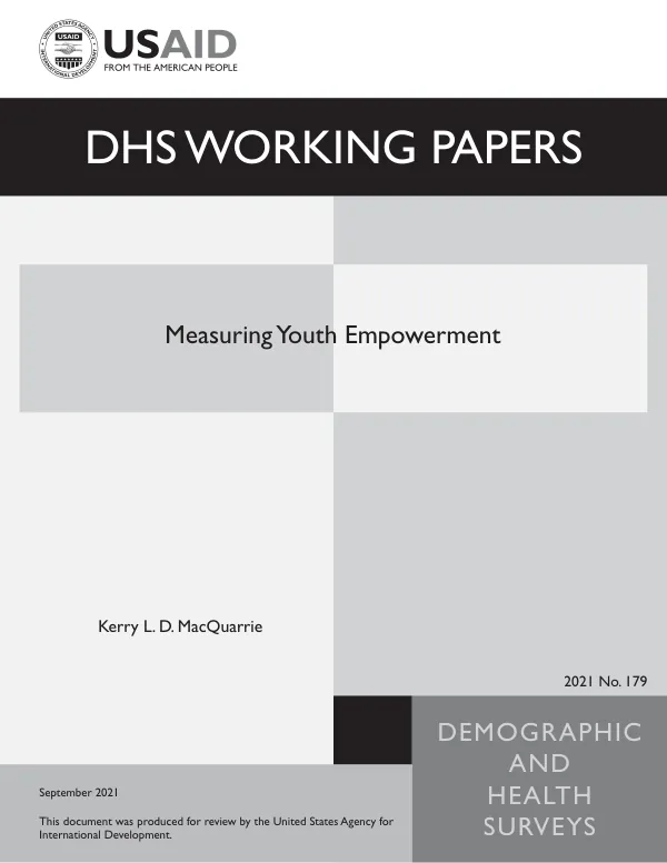 Measuring Youth Empowerment