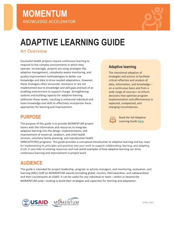 Adaptive Learning Guide: An Overview