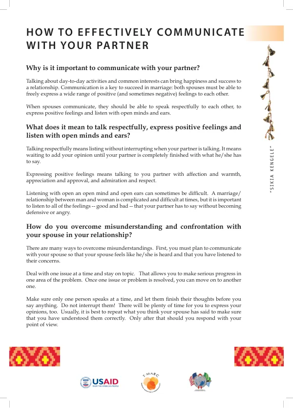 How to Effectively Communicate with Your Partner