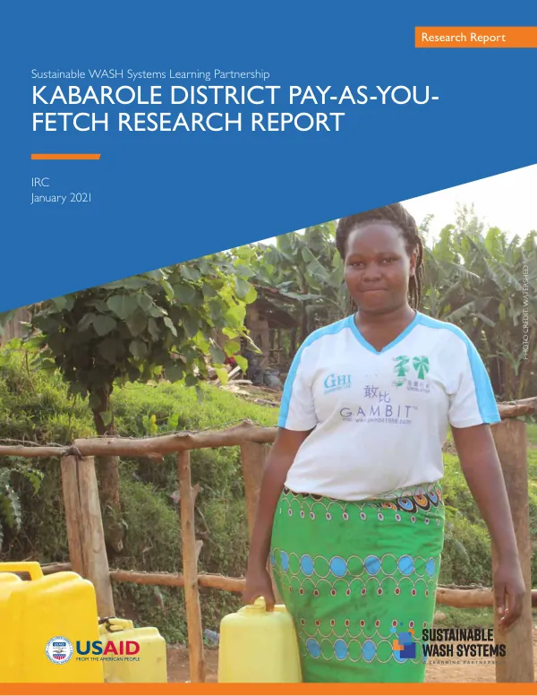 Kabarole District Pay-As-You-Fetch Research Report