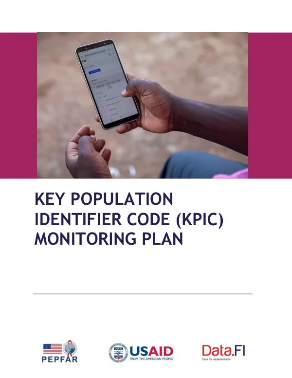 Key Population Identifier Code (KPIC) Monitoring Plan