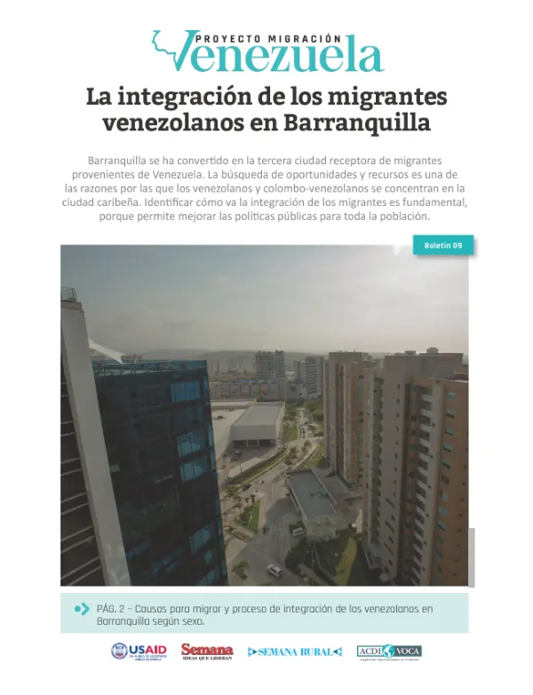 Acceso a la educación y vivienda para migrantes venezolanos en Colombia