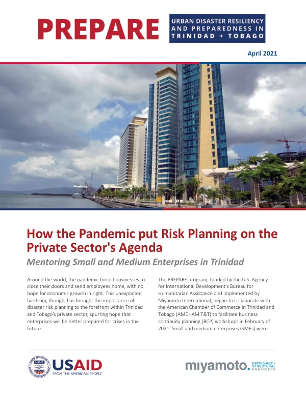 How the Pandemic put Risk Planning on the Private Sector's Agenda
