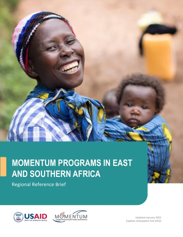 MOMENTUM Programs in East and Southern Africa–Regional Reference Brief