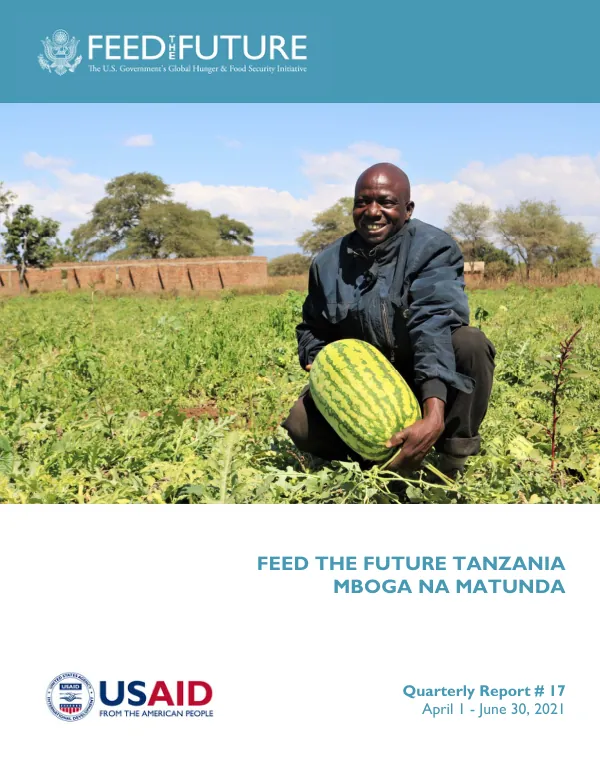 Feed the Future Tanzania Mboga na Matunda | Quarterly Report #17