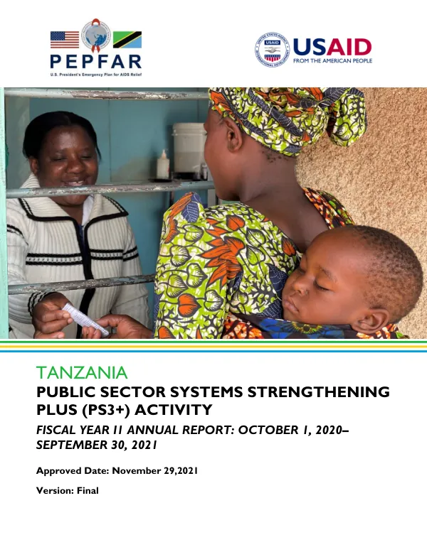 Fiscal Year I1 Annual Report: October 1, 2020–September 30, 2021