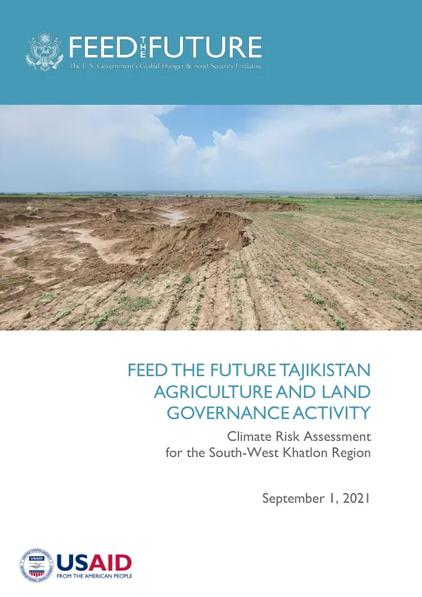 Climate Risk Assessment for the South-West Khatlon Region
