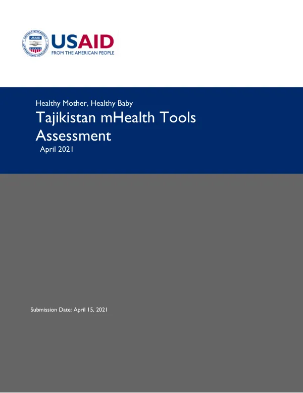 Healthy Mother, Healthy Baby mHealth Tool Discovery | USAID