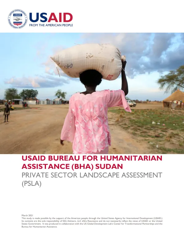 Private Sector Landscape Assessment in Sudan