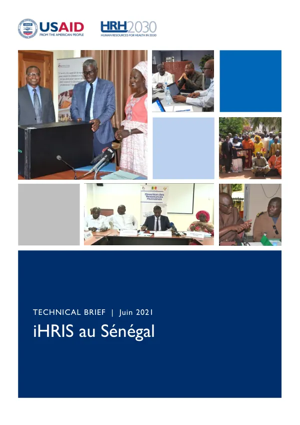 Technical Brief: Revitalisation du logiciel iHRIS au Sénégal