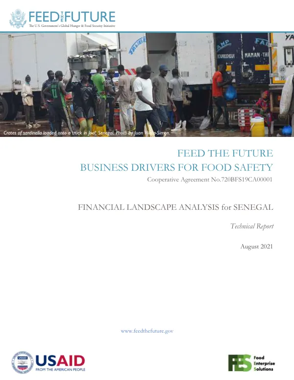Financial Landscape Analysis for Senegal