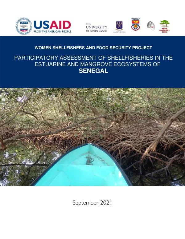 Participatory Assessment of Shellfisheries in the Estuarine and Mangrove Ecosystems of Senegal