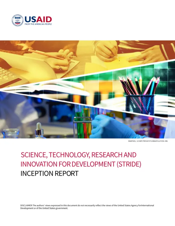 Strengthening Science, Technology, Research, and Innovation Capacity in the Philippines