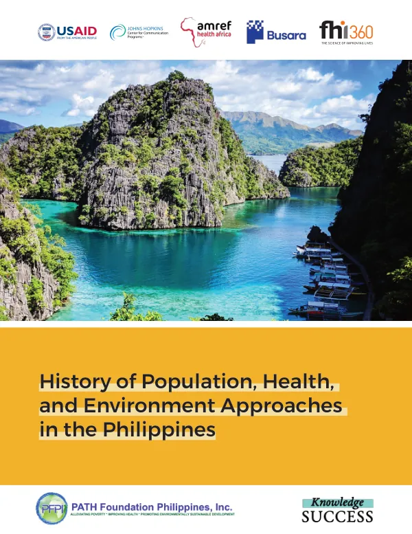 History of Population, Health, and Environment Approaches in the Philippines