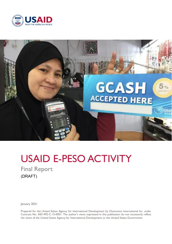 USAID/E-PESO PROJECT Final Report (January 2021)