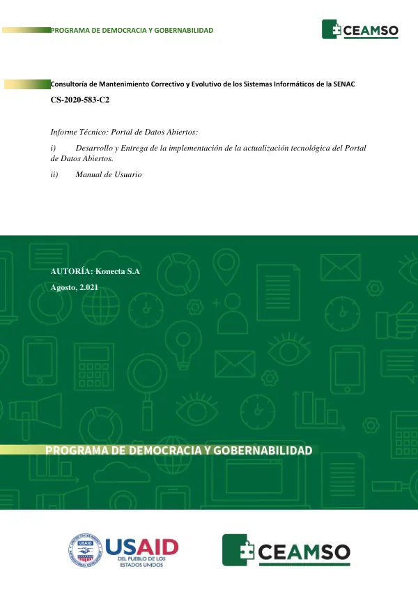 PROGRAMA DE DEMOCRACIA Y GOBERNABILIDAD