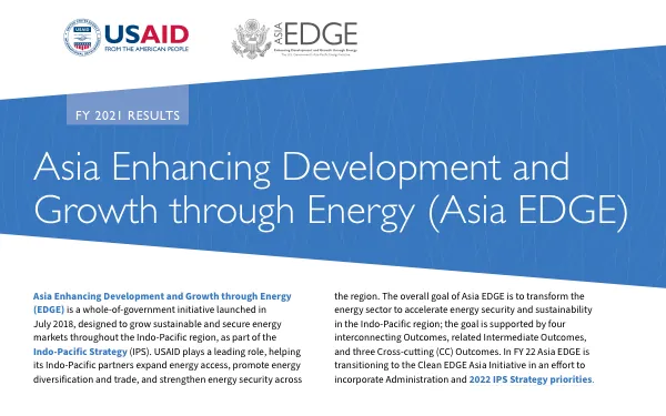 FY 2021 Results: Asia EDGE