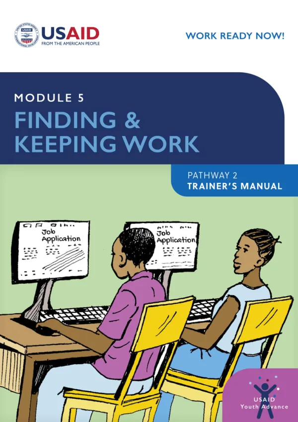 Module 5: Finding and Keeping Work - Trainer's Manual