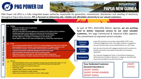 PPL 2019-2030 Reform Agenda