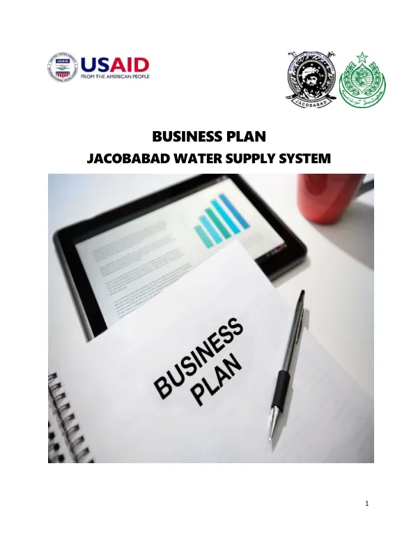 Business Plan for Jacobabad Water Supply System