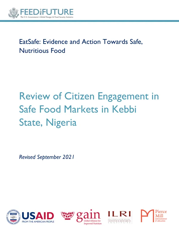 Review of Citizen Engagement in Safe Food Markets in Kebbi State, Nigeria