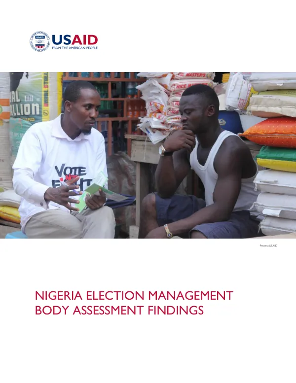 Nigeria Election Management Body Assessment