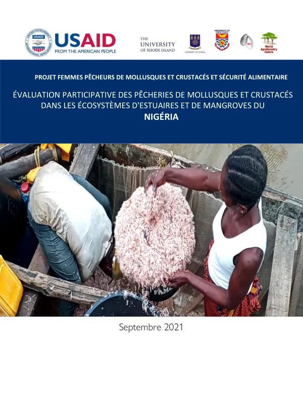 Participatory Assessment of Shellfisheries in the Estuarine and Mangrove Ecosystems of Nigeria