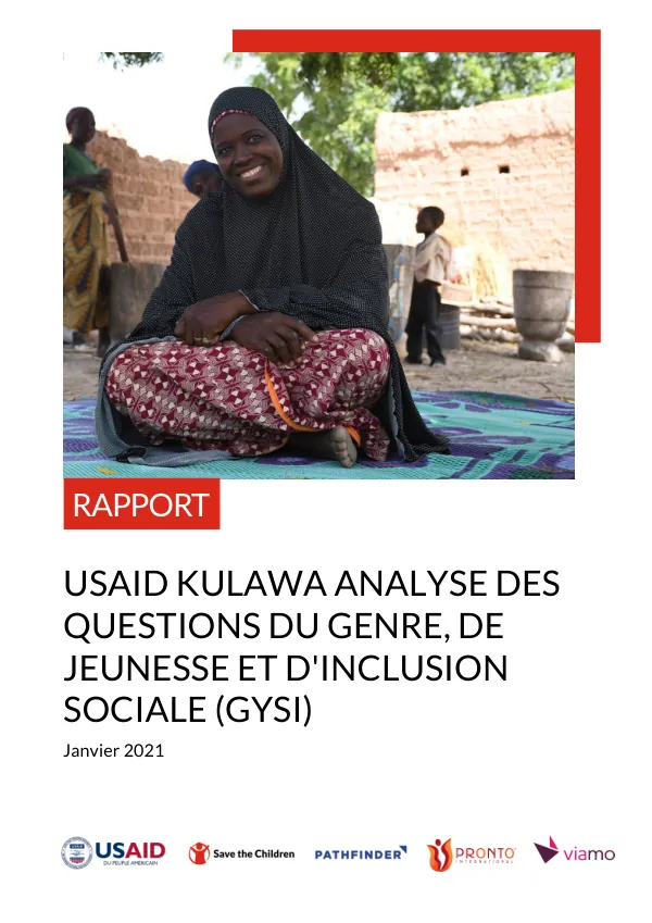 USAID KULAWA ANALYSE DES QUESTIONS DU GENRE, DE JEUNESSE ET D'INCLUSION SOCIALE (GYSI)