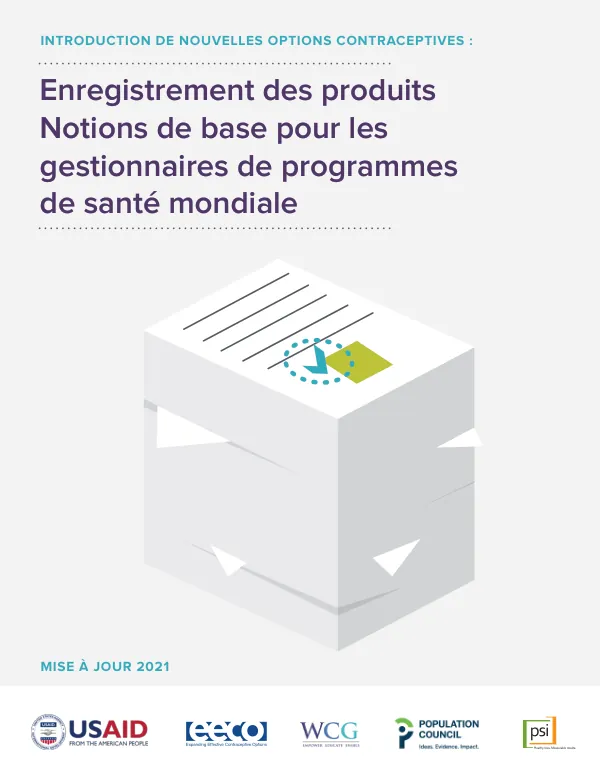 Élargissement des options de contraception efficaces : Guide pour les gestionnaires de programmes de santé mondiale