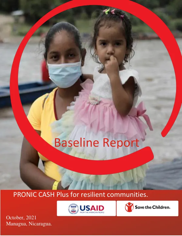 PRONIC Baseline Report: October 2021 - Nicaragua