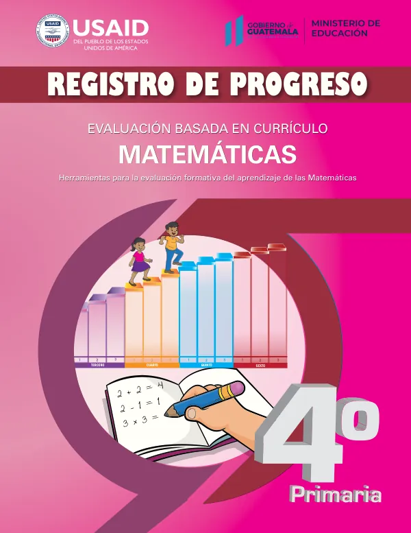 Evaluación Basada en Currículo. Matemáticas. Registro de progreso