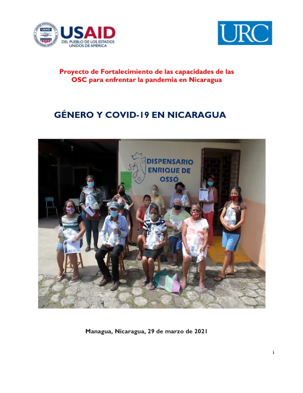 Género y COVID-19 en Nicaragua