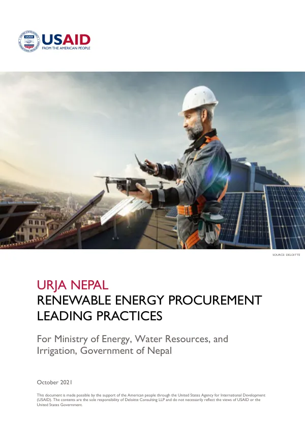 Renewable Energy Procurement Leading Practices
