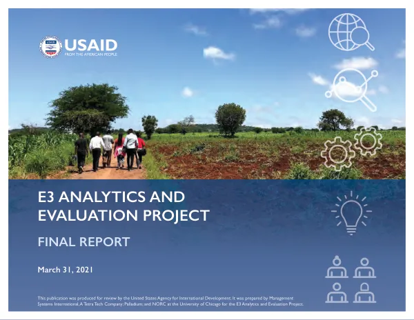 E3 Analytics and Evaluation Project Final Report