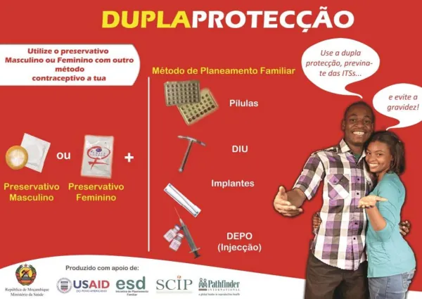 Cartaz Jovem - Dupla Proteccao