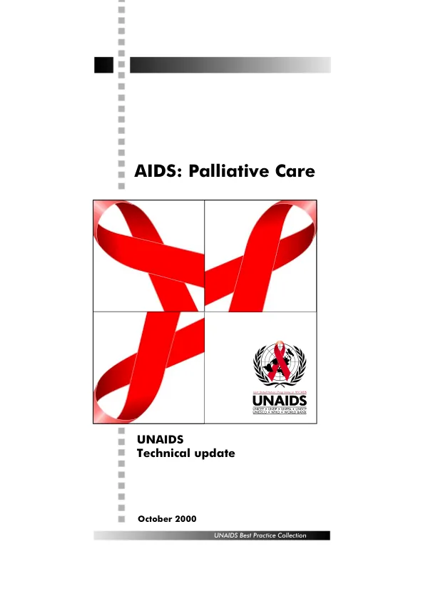 AIDS: Palliative Care
