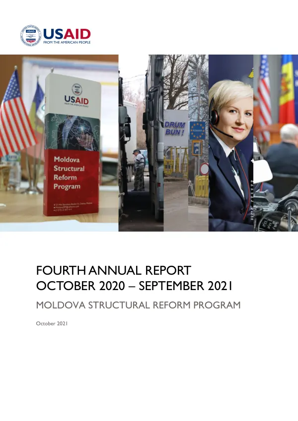 Fourth Annual Report: Moldova Structural Reform Program