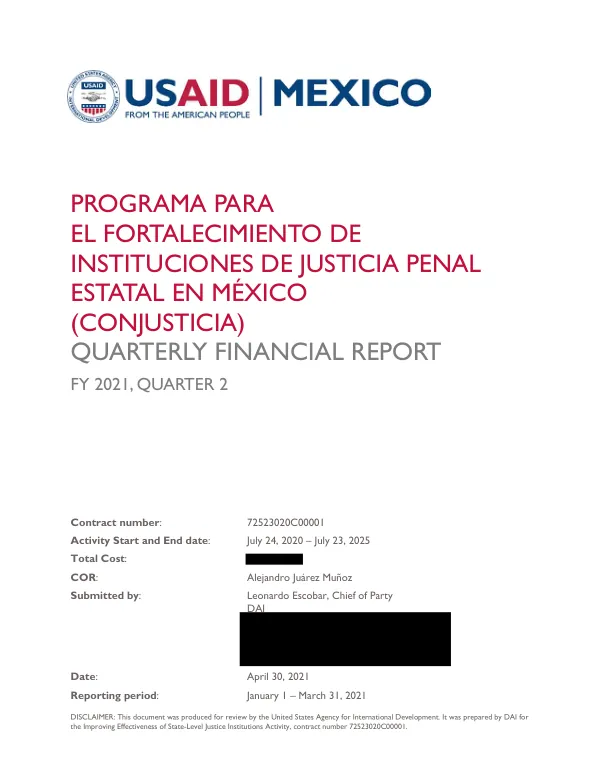 Improving Effectiveness of State-Level Justice Institutions