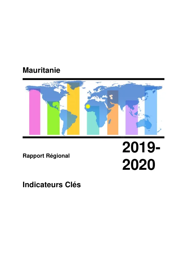 Mauritanie Enquête Démographique et de Santé (EDS) 2019-2020