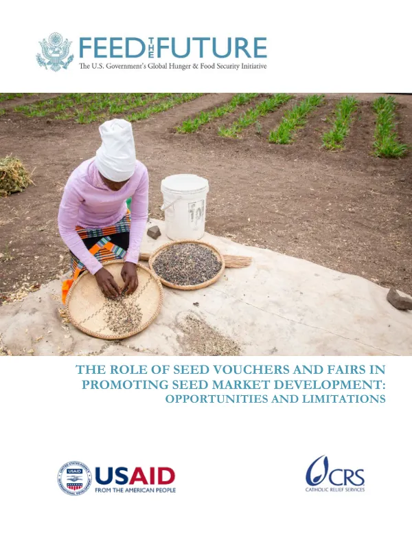 The Role of Seed Vouchers and Fairs in Promoting Seed Market Development: Opportunities and Limitations