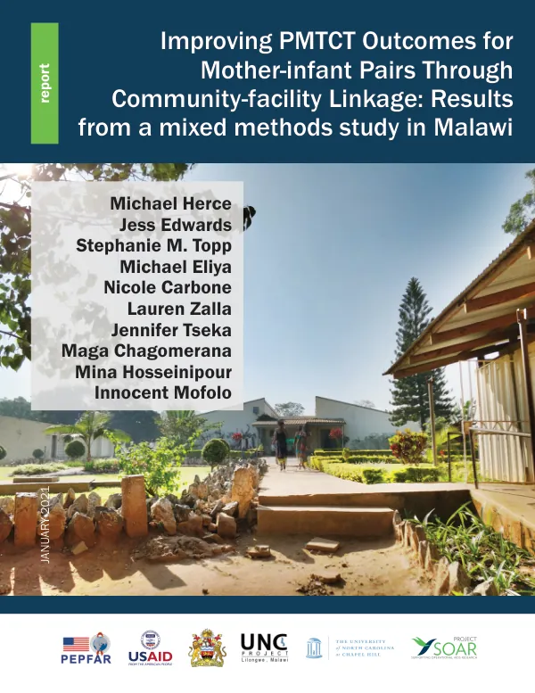 Improving PMTCT outcomes for mother-infant pairs through community-facility linkage: Results from a mixed methods study in Malawi