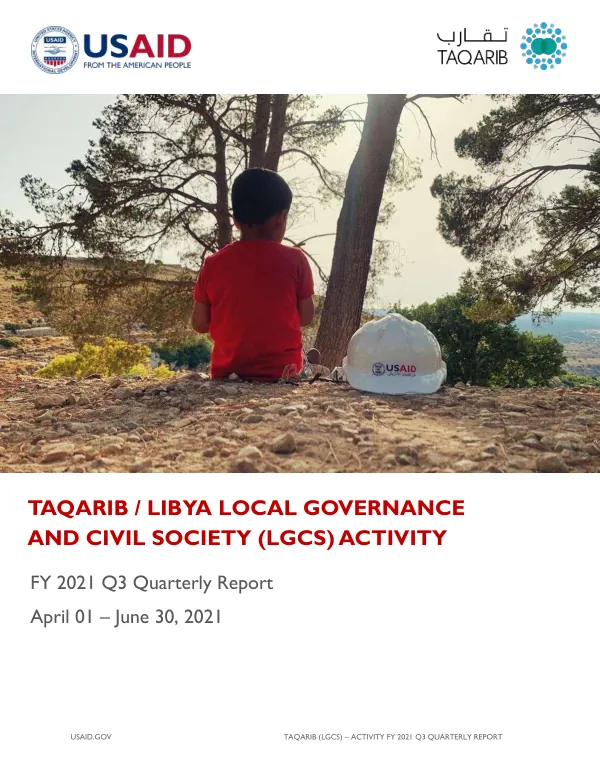 TAQARIB (LGCS) – ACTIVITY FY 2021 Q3 QUARTERLY REPORT