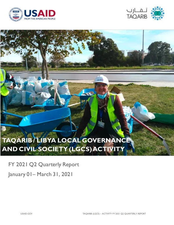 TAQARIB (LGCS) – ACTIVITY FY 2021 Q2 QUARTERLY REPORT