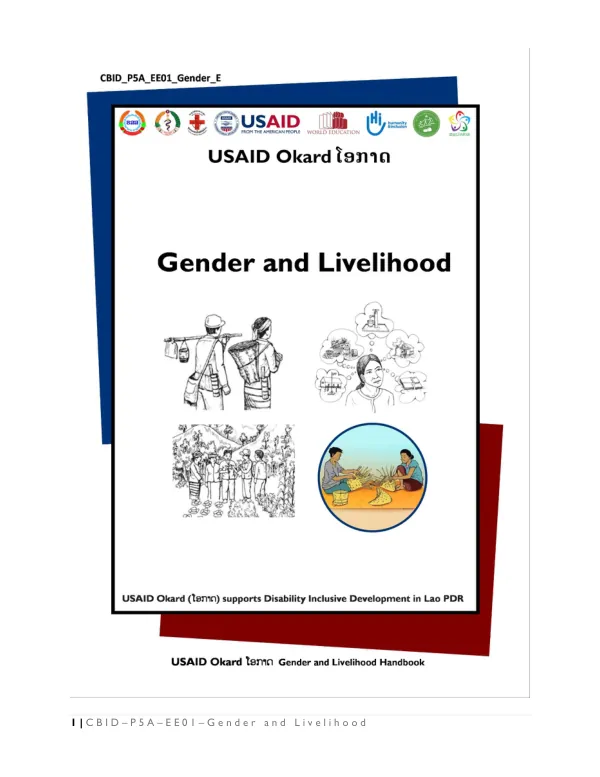 USAID Okard Activity: Community Based Inclusive Development (CBID) Demonstration Model