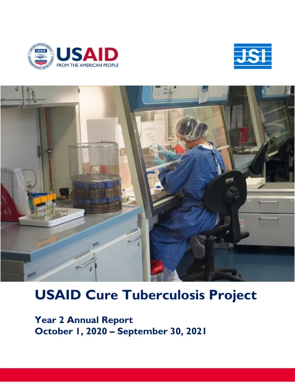Year 2 Annual Report: Cure Tuberculosis Project