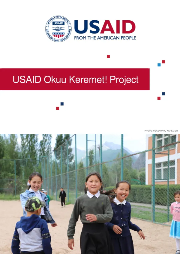 USAID Okuu Keremet! Project Year 2 – Annual October 1, 2020 – September 30, 2021