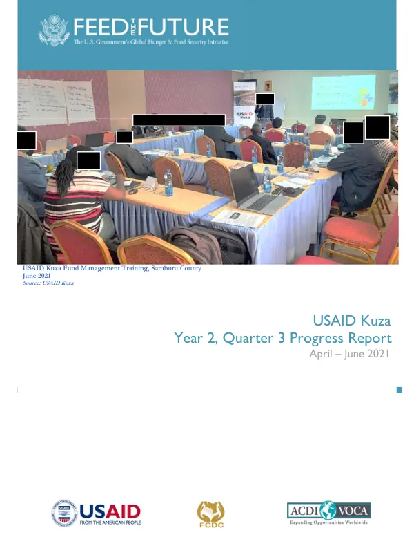 USAID Kuza Y4Q3 REPORT Final