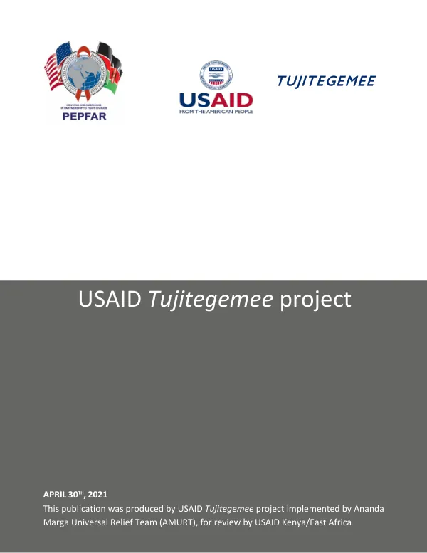 USAID Tujitegemee FY2021 March Progress Report